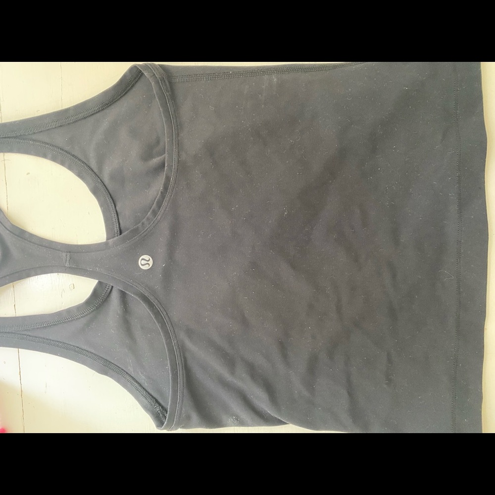 LuLu Lemon Black Tank Top